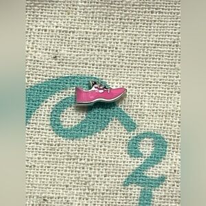 Origami Owl Living Lockets HTF Retired Pink Running Shoe